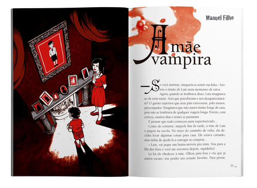 Conde Drácula e outros vampiros, de Maués, Denio. Hora do Medo Editorial Editora Original Ltda., capa mole em português, 2013