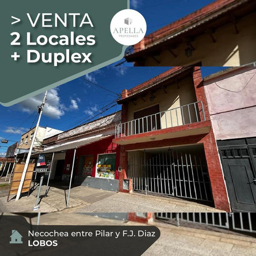 Venta - 2 Locales Comerciales + Duplex