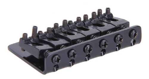 Imagem 3 de 5 de Ponte Fixa Hard Tail Para Guitarra - Preta