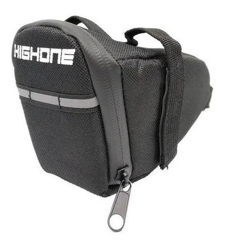 Bolsa De Banco Selim Bike High One Compacta Com Velcro