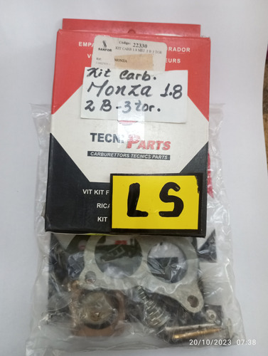 Kit De Carburador Monza 1.8 Tu Boca 3 Tornillos