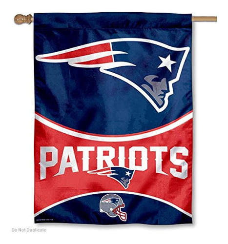 Wincraft, Bandera Vertical De Los New England Patriots, 28 P