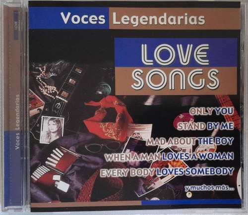 Love Songs. Voces Legendarias. Cd Org Usado. Qqf. Ag.
