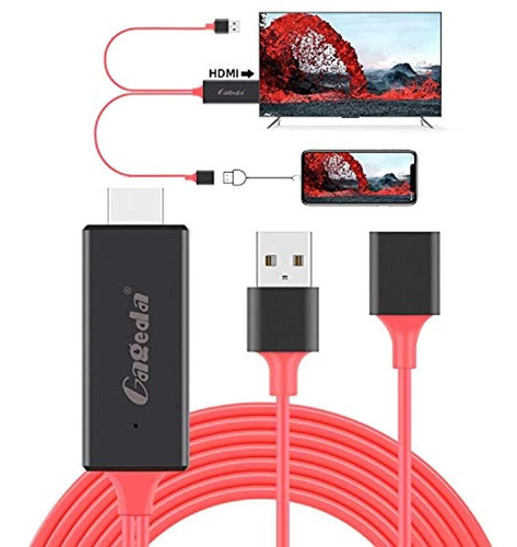 Cable Usb Tsemy Wire Dongle Para (rojo)