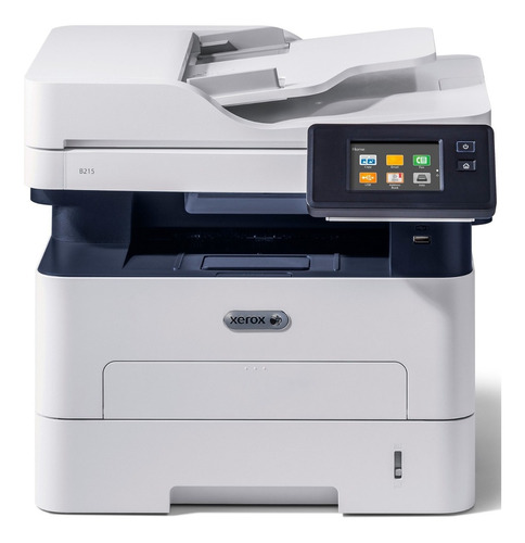 Impresora multifunción Xerox B215 con wifi blanca y negra 110V - 127V