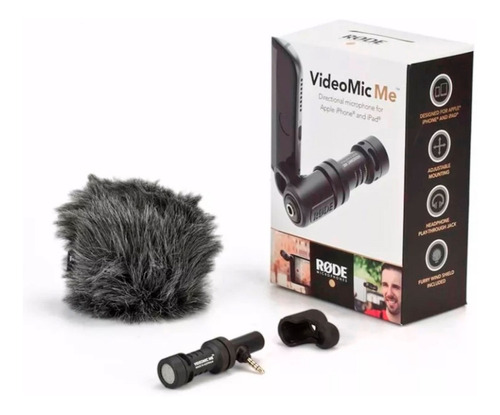 Rode Videomic Me Micrófono P/ iPhone iPad iPod Celular *