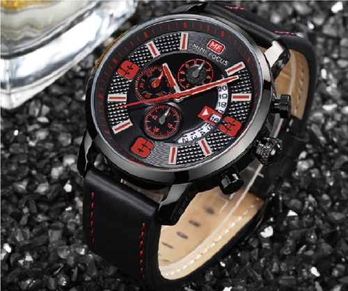 Relógio Masculino Mini Focus Original Prova D'água Quartz