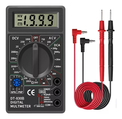 Multitester Digital Multimetro Portatil Tester Dt-830b-s9953