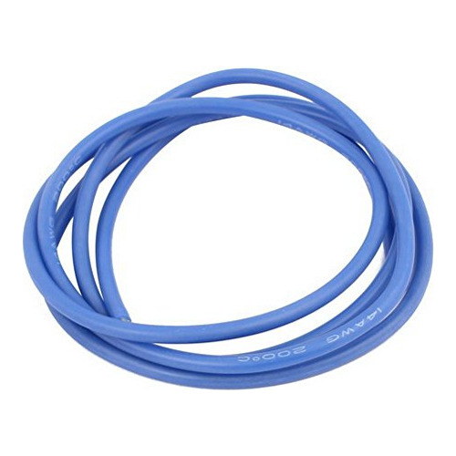 Cobre Flexible Calibre 22 Awg Para Rc Color Azul