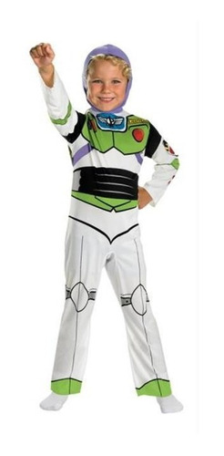 Disfraz Para Niño Buzz Light Toy Story Talla 7-8 Halloween