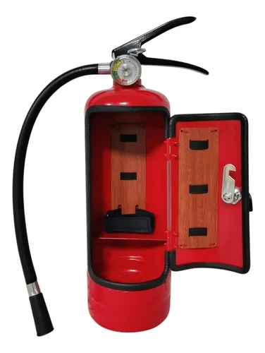 SIDUISDH Mini Bar Estintore In Metallo - Idea Regalo Originale Per Appassionati Di Alcolici E Vigili Del Fuoco