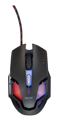 Acer Nitro Gaming Mouse Iii: Mouse Óptico 6d Para Juegos Con