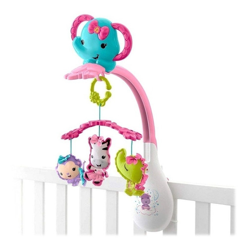 Movil Giratorio Carrusel Fisher Price Musical Para Bebe Nena