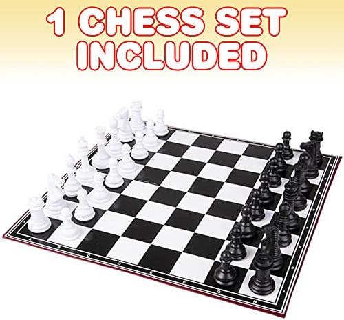 Juego De Mesa De Ajedrez Gamie, Juego De Mesa Familiar De 14