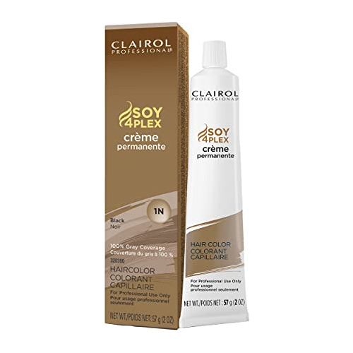 Tinte De Pelo Clairol Professional Permanent Creme 1n Black