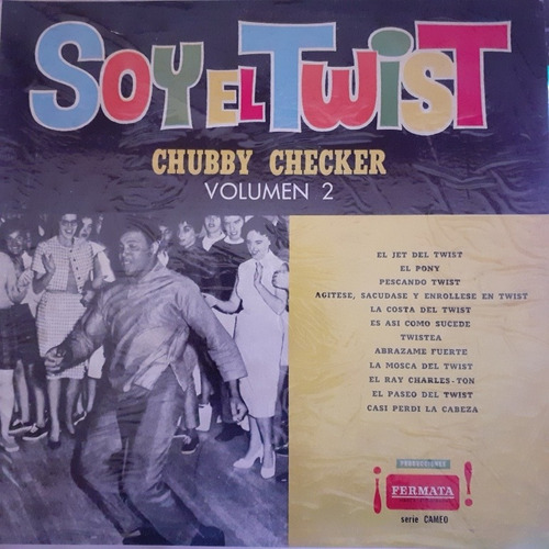 Chubby Checker Soy El Twist Tapa 8 Vinilo 9 