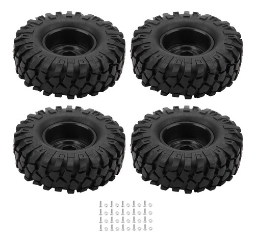 Accesorio Rc, Neumático De Goma 4pcs, Escala 1/10 Rc Crawler