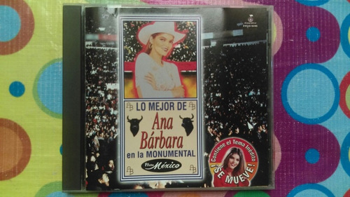 Ana Barbara Cd En La Monumental Plaza Mexico Usa R