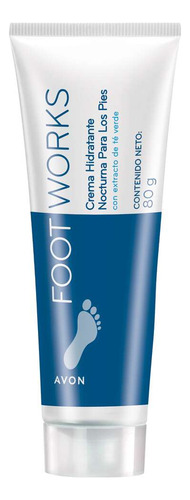 Creme hidratante noturno para pés Avon Foot Works 80grs