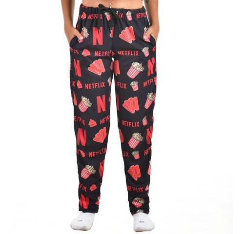 Pantalón Largo Netflix Palomitas - Store Mykonos