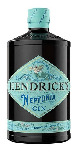 Gin Premium Hendricks Neptunia Importado De Escocia Edic Lim