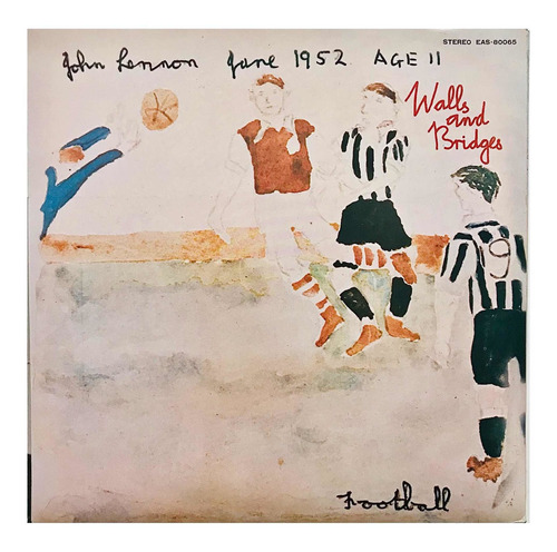 John Lennon - Walls And Bridges 1ª Ed Japonesa 1974 Lp Usado