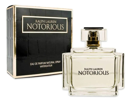 Perfume Notorious De Ralph Lauren 100ml. Para Damas
