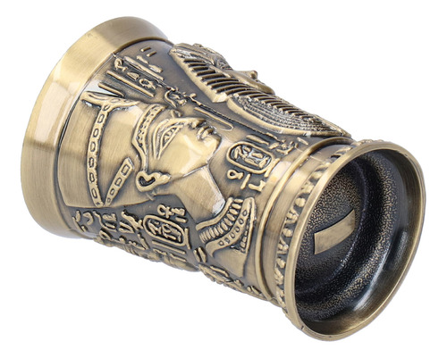 Patrón De Tallado Innovador Egipcio Vintage Para Copa De Vin