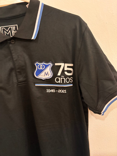 Camiseta Millonarios Colombia 75 Años (Usado)