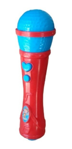 Microfone Infantil Sai A Voz E Toca Musica Brinquedo