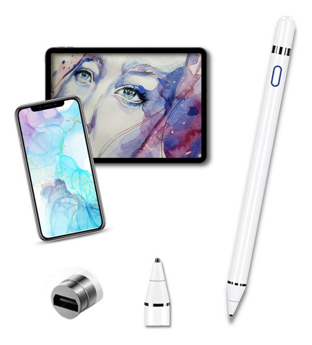 Caneta Stylus Touch Para Apple iPad Pro Air 2 3 Mini Com