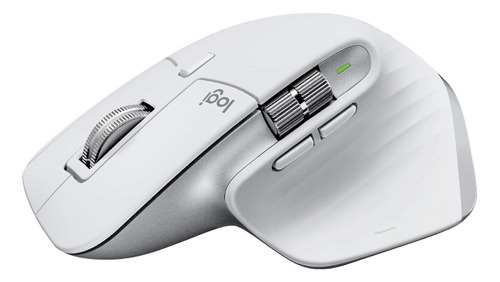 Mouse Inalámbrico Recargable Logitech Series Mx Master 3s Color Blanco
