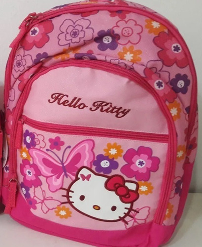 Morral Escolar Hello Kitty Original Sanrio Nuevo