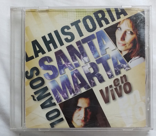 Santamarta Cd La Historia 10 Años Vivo(ver Descrip.)cumbia 