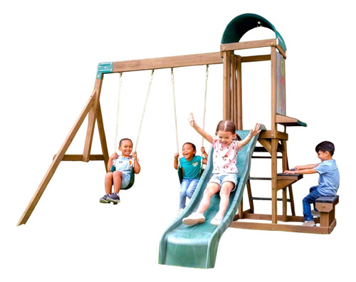 Zona De Juego Wilderness 6 En 1 Madera