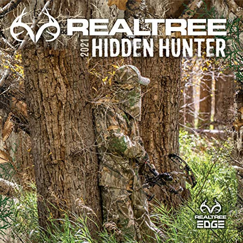 Calendario De Pared Realtree Hidden Hunter 2021, 30.5 X...