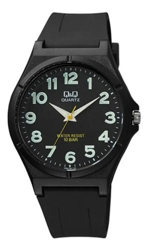 Reloj Q&q Analogo Mujer Malla Negro Vq66j026y Febo