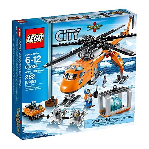 Juguete De Construcción Lego City Arctic Helicrane 60034