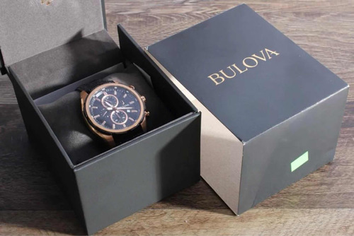 Reloj Bulova Faja De Cuero