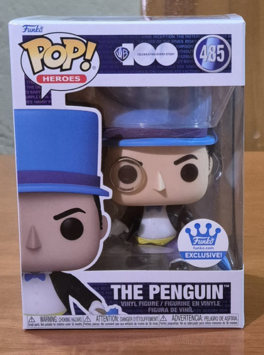 Funko Pop The Penguin 485 Funko Shop Warner Bros 100 Th (Usado)