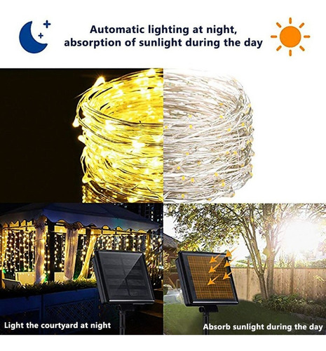 Paquete De 3 Luces Solares De La Serie De Cumpleaños 200pcs