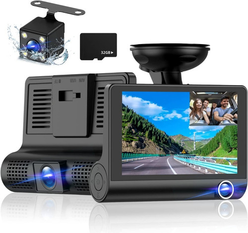 Camara De Seguridad Para Carro, Cabina Y Exteriores, Retroce