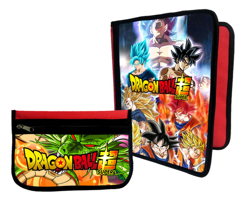 Combo Carpeta + Cartuchera Dragon Ball #248