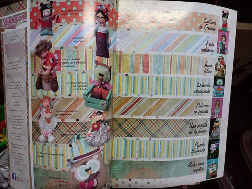 Muñecos Country, Utilitarios, Deco X 5 Revistas+regalos