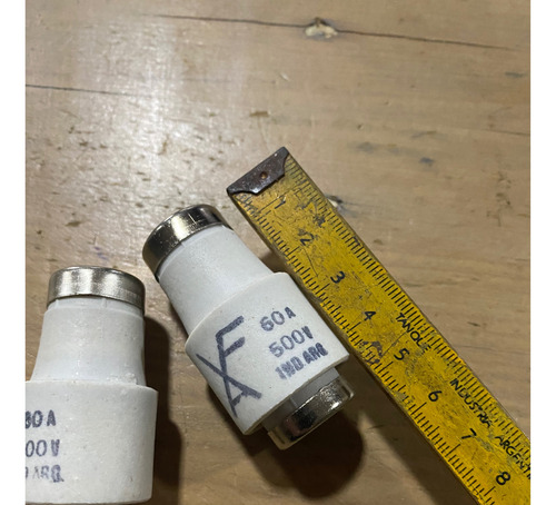 Fusible Tapon Af 60 Amper Cartucho X3 Unid. Consultar Stock