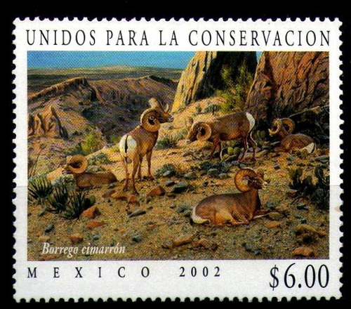 Mexico Sc 2250 $6.00p Borrego Cimarrón