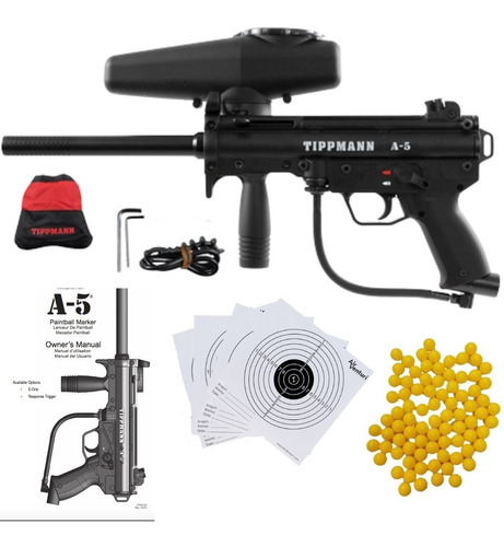 Marcadora Tippmann A5 Rt Cyclone Gotcha Paintball Xtreme