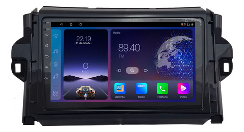 Stereo Android Pantalla 9¨ Toyota Sw4 2016-2020 Carplay