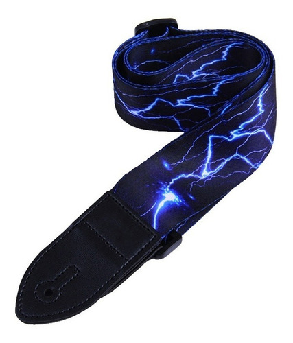 Imagen 1 de 5 de Correa Para Guitarra Eléctrica O Acústica Ajustable Storm