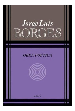 Libro Obra Poetica (borges Jorge Luis) (rustica) De Borges J